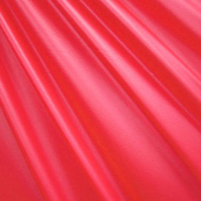  Coral Solid Colored Wet Look on Nylon Spandex