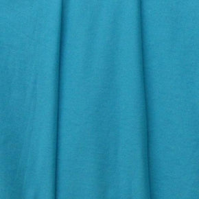 Turquoise Cotton Lycra® on Spandex