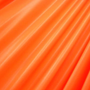  Neon Orange Solid Colored Wet Look on Nylon Spandex