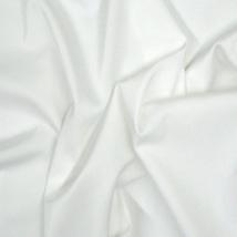 White  Solid Colored Matte Milliskin Tricot on Nylon Spandex