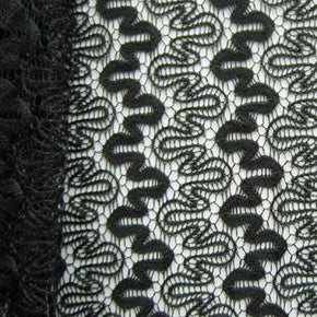  Black Fancy Floral Lace 
