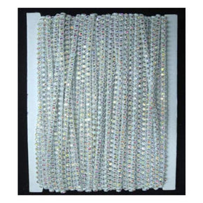  Rhinestone White Rhinestone Cord