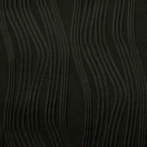  Black Ribbed on Polyester Spandex