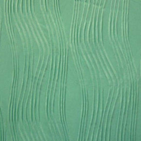  Mint Green Ribbed on Polyester Spandex