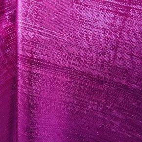  Fuchsia Solid Colored Satin Lame 