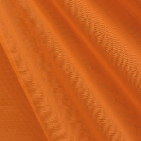 Orange Stretch Mesh Fabric