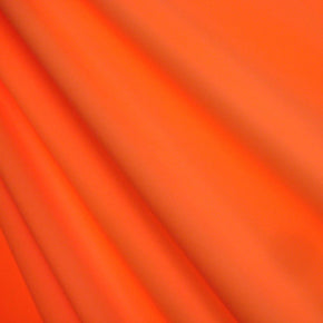Neon Orange Miliskin Shiny  Fabric