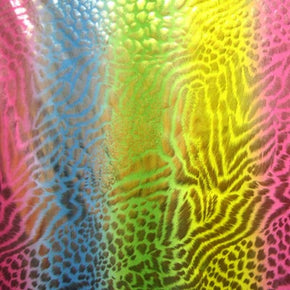 Multi Color Holographic Shiny Dot Fabric