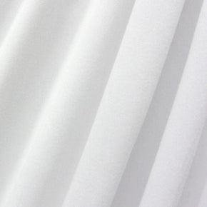 White Rayon Medium Fabric