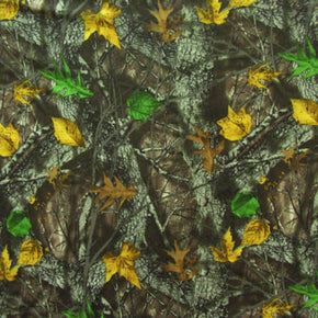 Multi Color Forest Print Fabric