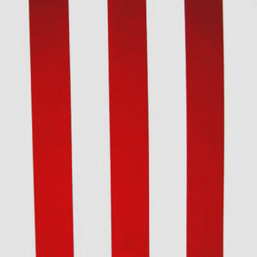 Red/White 2" Vertical Stripe  Fabric