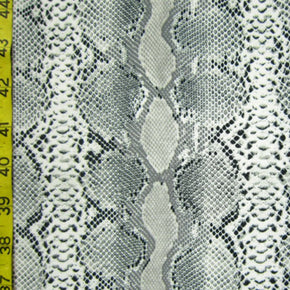 Multi Color Snakeskin Print Fabric