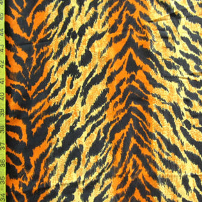 Multi Color Tiger Print Fabric