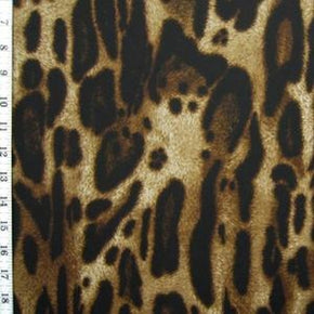 Multi Color Leopard Print Fabric