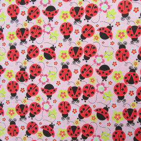 Multi Color Bugs Print Fabric