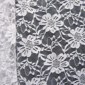 White Flower Lace Fabric