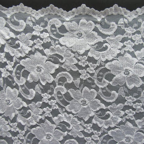 White Flower Lace Fabric